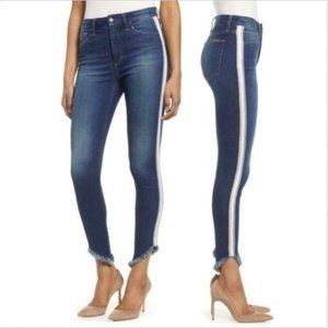 Joe's Jeans Honey Curvy Skinny Ankle Side Stripe